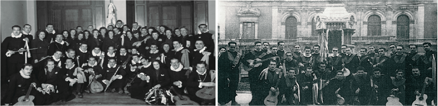 Tuna
Compostelana y Tuna Hispanoamericana del Colegio Mayor Universitario Nuestra
Señora de Guadalupe de Madrid