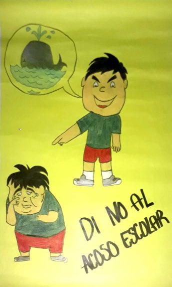 Diseños creativos del bullying.